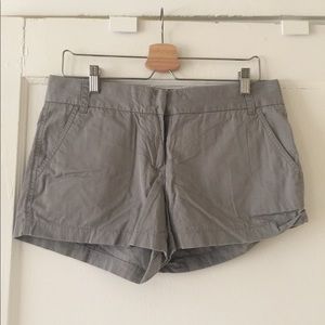 Grey 3” J. Crew shorts